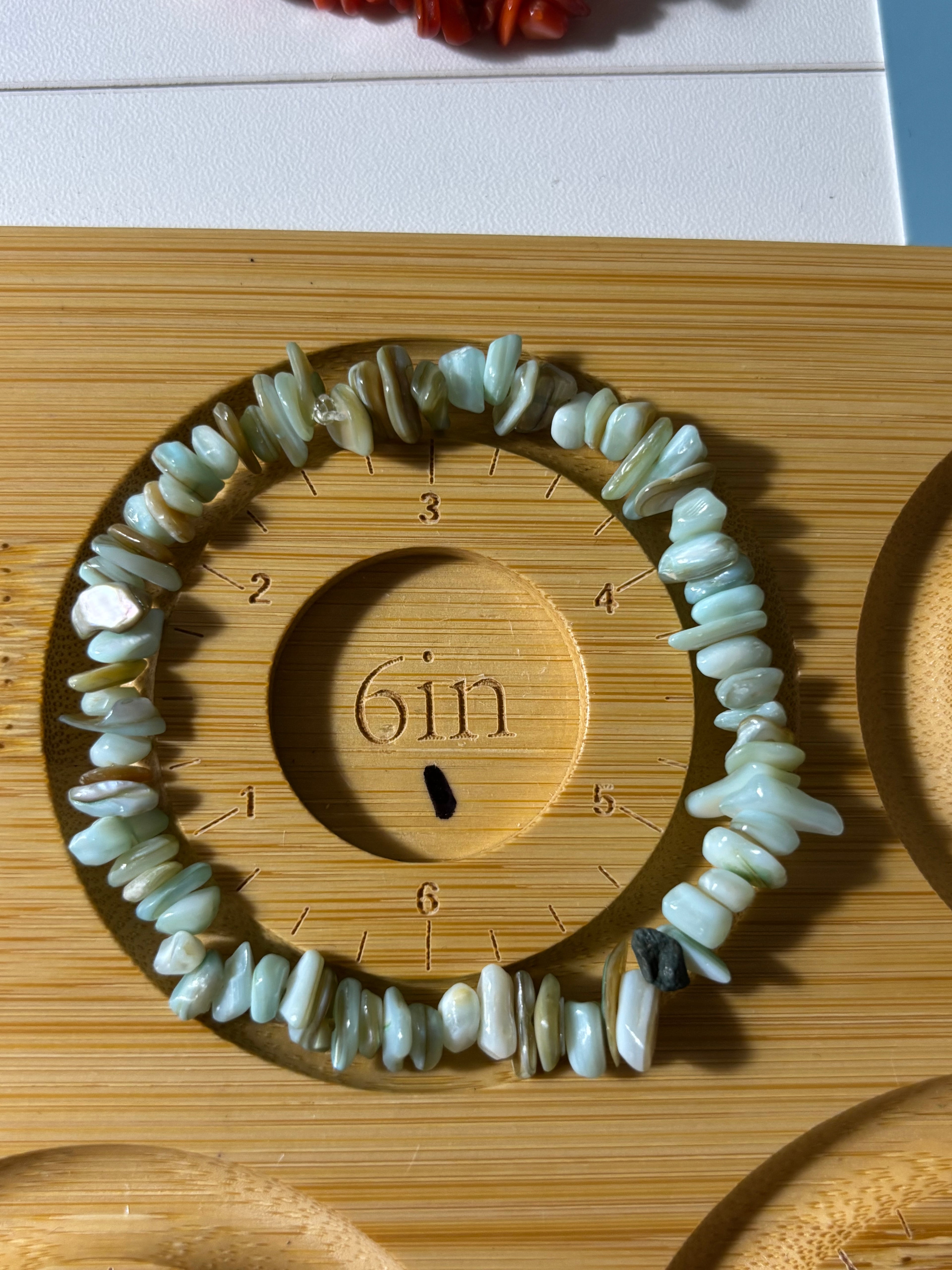 Beach vibed rock beaded bracelets