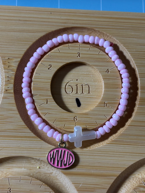 Cross/WWJD Christ bracelets