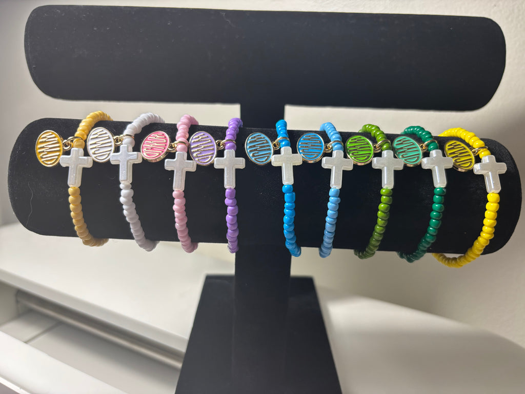 Cross/WWJD Christ bracelets