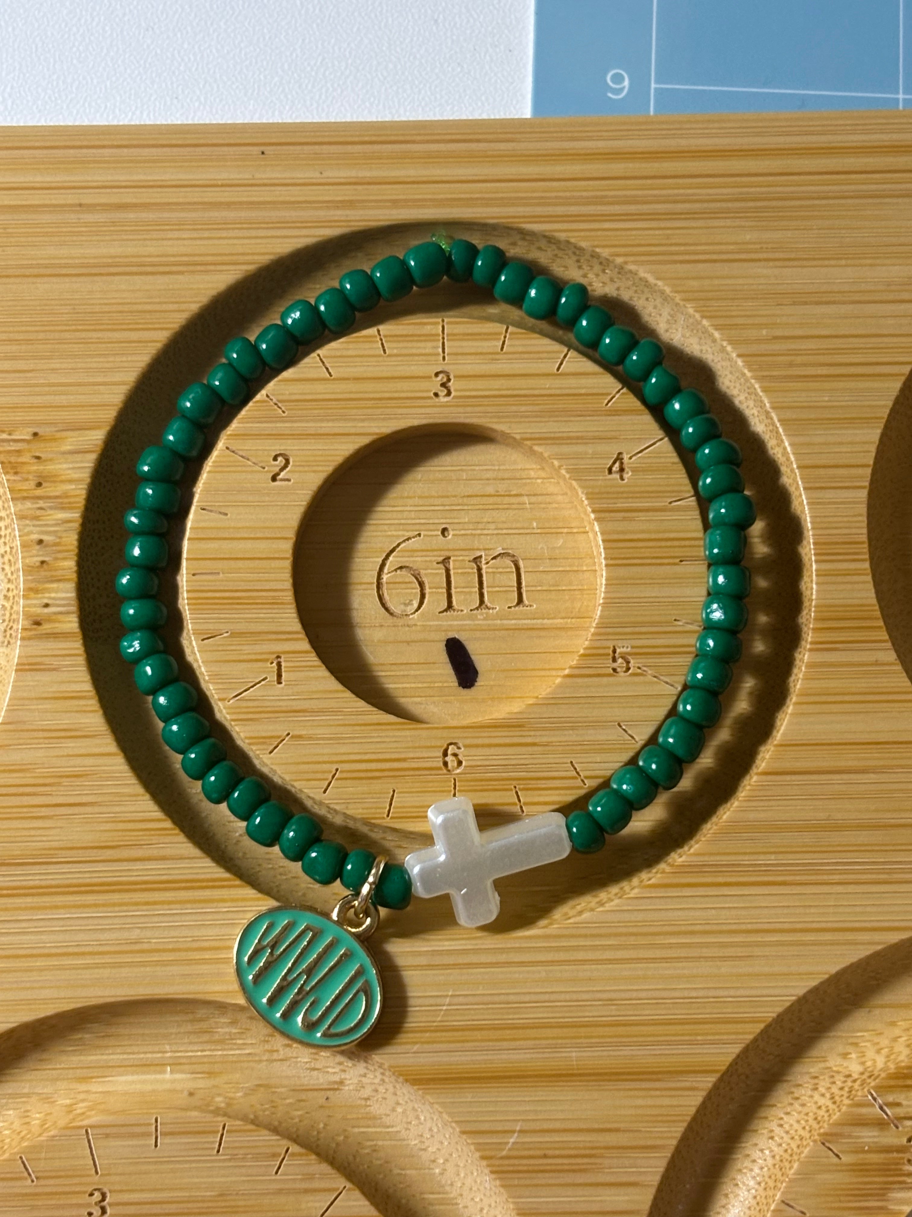 Cross/WWJD Christ bracelets